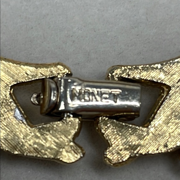 Monet Vintage Rare Gold Tone Multi-Strand Necklace - Picture 2 of 6